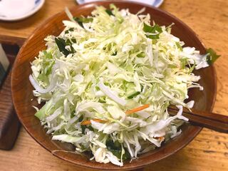 かつ吉 - (ｺｰｽ)野菜サラダ　2024.1.12
