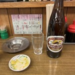 三ちゃん食堂 - 瓶ビール