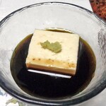 湯宿 梅ぞ乃 - 夕食（生ゆばの刺身）