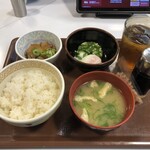 Sukiya - 牛まぜのっけ朝食ミニ
                        ¥360