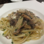 オルティージャ - 三種のキノコのパスタ、アーリオオリオ