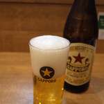 鉄板焼 OMURAYA - 瓶ビール