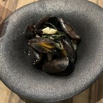 chichi cheese factory AND wine - ムール貝の白ワイン蒸し
