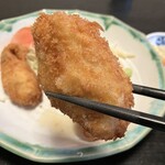 とんかつ錦 - カキフライ定食