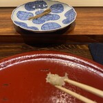 なかむら - ハゼの肝と骨