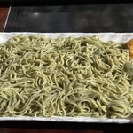 そば処　山葵 - ボリューム有る蕎麦！薄緑色新そばか！