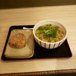 やりうどん - 朝うどん410円、税込み