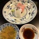 日本料理 新茶家 - 造り。あおりいかがいい