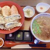 葉月 - 鰻天丼セット（大盛）（¥2,180）（税込）