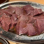 Ebisu Yakiniku Horumon Fuji - 名物とろレバー（756円）2人前