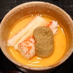 くろ﨑 - 松葉蟹の茶碗蒸し