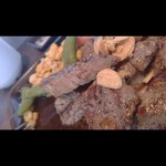 いきなりステーキ - ニンニクチップもたっぷり