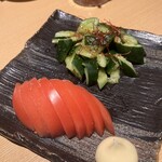 なまいき - 博多産 前菜の2種盛り