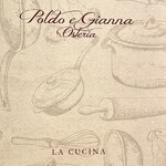 Poldo e Gianna Osteria - メニューの表紙です