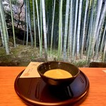 休耕庵 竹の庭の茶席 - 