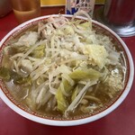 ラーメン二郎 - 小ラーメン　ヤサイニンニクアブラ