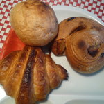 ブルージャム - 室、クロワッサン、りんごとブルーベリー