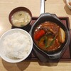 MIYABI - 煮込みハンバーグランチ９８０円ご＆飯大盛無料