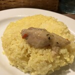 東京ドミニカ - チキン、ターメリックライス