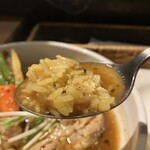 東京ドミニカ - ターメリックライス、スープ(黄)