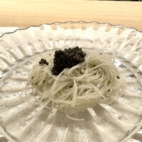 フルタ - ベルーガキャビアの冷製米粉