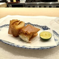 フルタ - 松葉蟹と毛蟹の春巻き