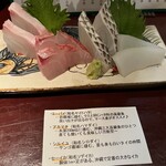 旬菜処 びいどろ - この説明書き、嬉しいな。