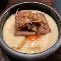 西麻布 肉粋やまもと - 西麻布肉粋やまもと(特選和牛サーロインと自然薯のすき焼き)