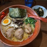 Waketa Gami - ラーメン、高菜追加