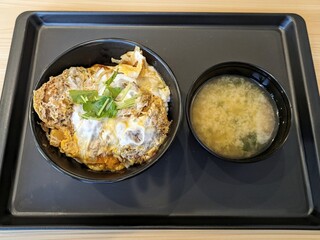 Matsunoya - ロースかつ丼（味噌汁付）630円