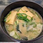 なか卯 - 季節のみそ汁