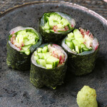 Seafood seaweed roll