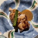 白金亭 - 鶏肉。