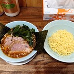 ラーメンショップ 椿 - 2023年12月　ねぎつけチャーシューメン+わかめ　1300+110円