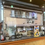 Nadai Ise Udon Yamaguchi Ya - 移転前の店舗のミニチュアでしょうか。