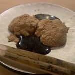 ぎんざ 一二岐 - ■甘味　わらび餅
      ランチ懐石コース　10,395円（税込み）