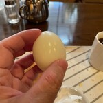 しっぽう - ゆで卵