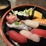 しほう田 - ランチの握り¥1300