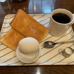 Shippou - コーヒートーストゆで卵②