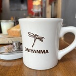 ONIYANMA COFFEE&BEER - 屋号入りのマグ