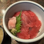 しほう田 - ランチのマグロ丼¥1300