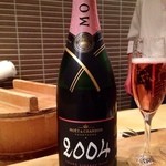 鮨 波やし - ［１回目］MOET＆CHANDON 2004
