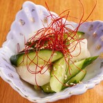 Pickled yam cucumber