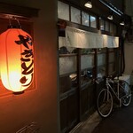 炭火焼鳥コクレ - 入口