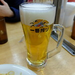 いっちゃん - 生ビール 500円