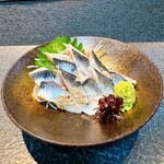 なんか喰ぃ亭 - 炙りイワシお造り