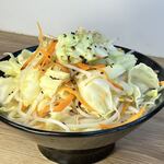 麺屋 蘭 - 野菜たっぷりラーメン