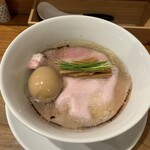 中華そば 先﨑 - 金目鯛と蛤そば(980円)