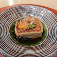 SHARI東銀座 - 雲丹乗せ胡麻豆腐のグリル
