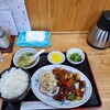 Chuukahanten Gokuu - 本日のサービス品酢豚定食ご飯大盛り